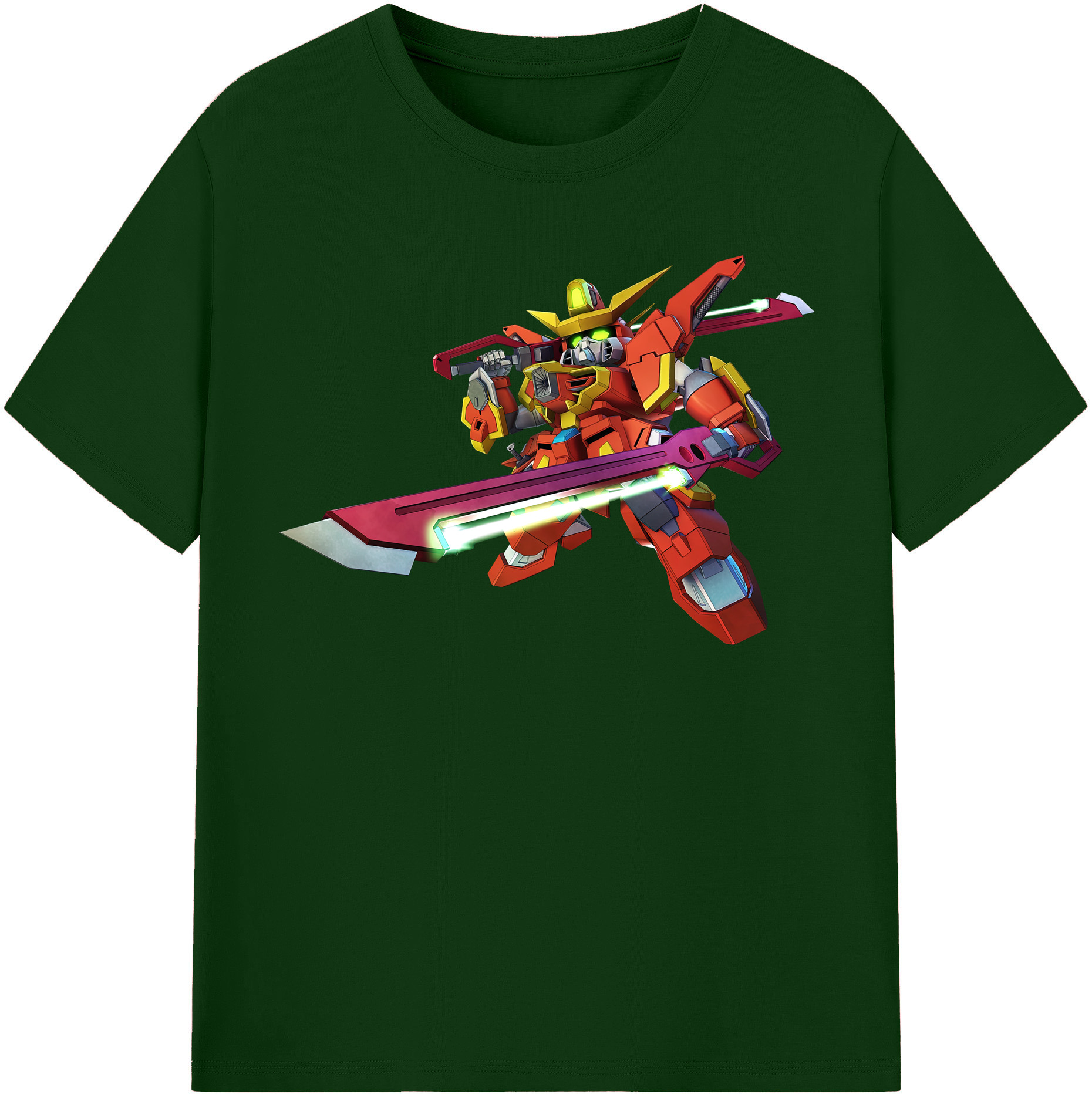 （画像用） 機動戦士ガンダム Mobile Suit Gundam 綿100％半袖Tシャツ（フロントプリント）
